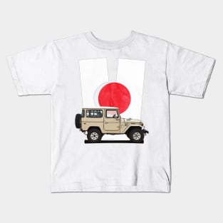 FJ40 - Land Cruizer Kids T-Shirt